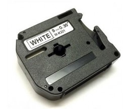 Fita Compativel Brother MK221SBZ 9mm x 4m Não Laminada