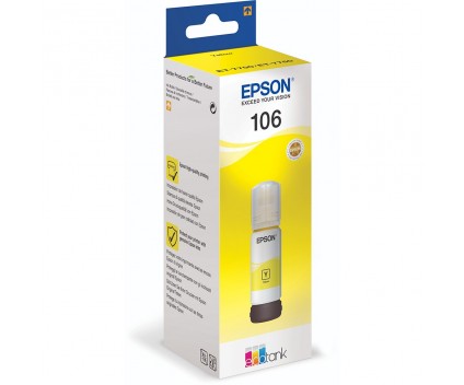 Tinteiro Original Epson T00R4 / 106 Amarelo 70ml ~ 5.000 Paginas