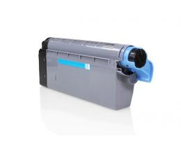 Toner Compativel OKI 44318619 Cyan ~ 11.500 Paginas